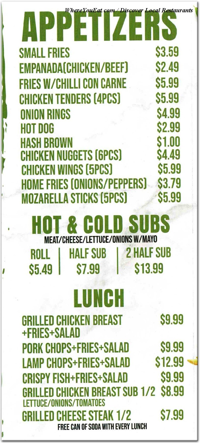 Our Foods