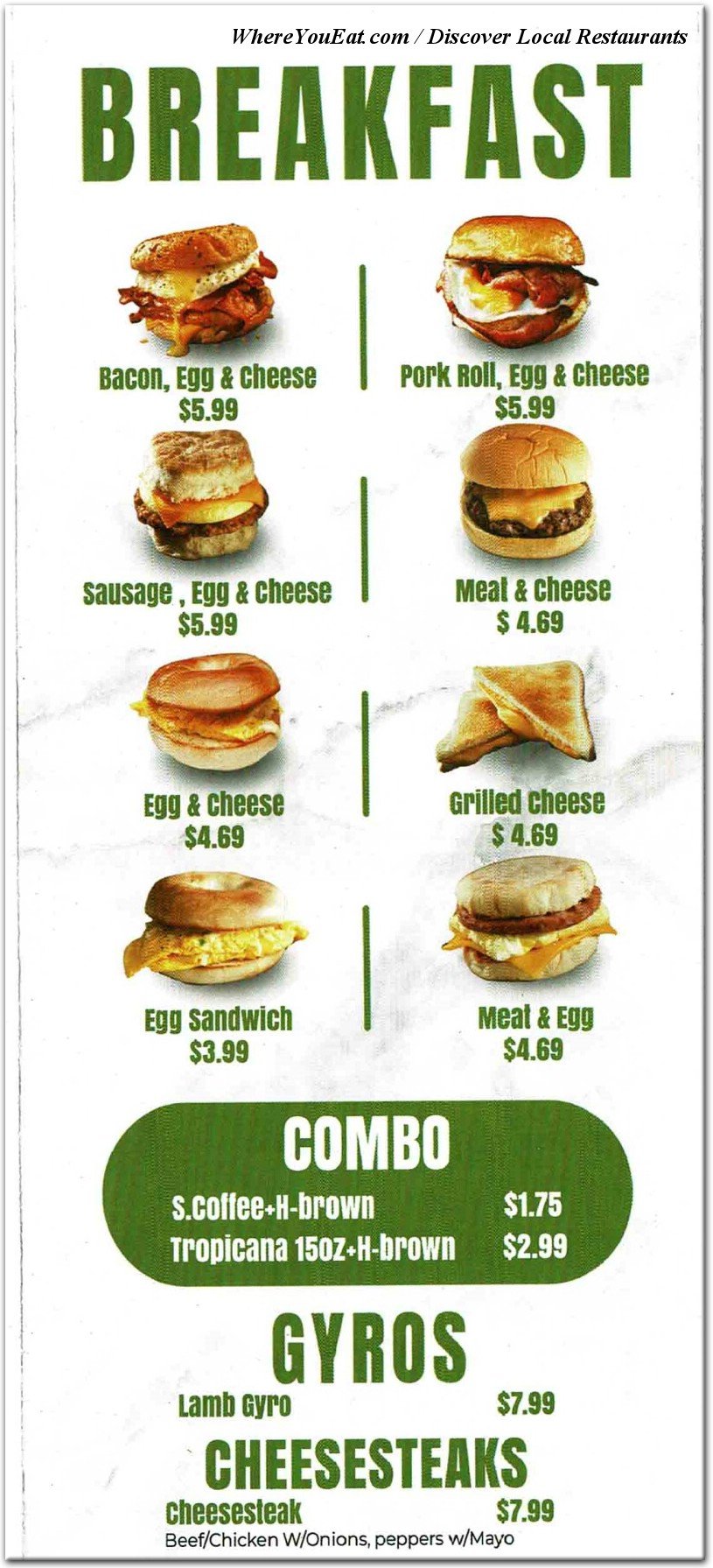 Our Foods